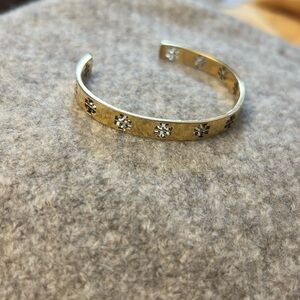 Tory Burch gold cuff bracelet